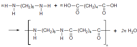 ナイロン66の合成の化学反応式